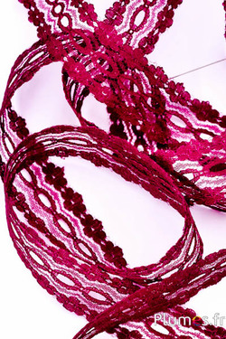 Spitzenband - Breite 2 cm - bordeaux